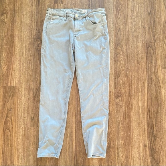 Ag Adriano Goldschmied Gray Straight Leg Jeans - Picture 1 of 6